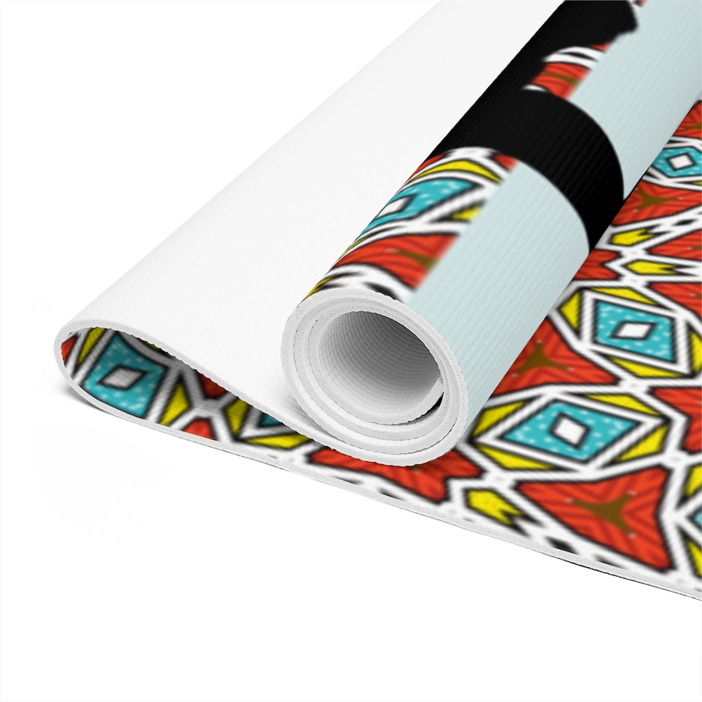 NAMASTE SIS Foam Yoga Mat - NATIVE PRINT