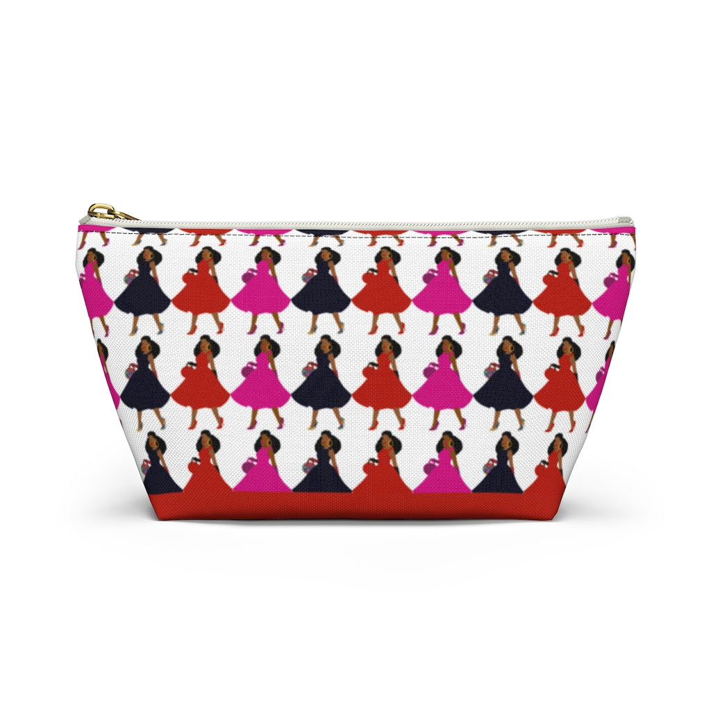 Fanciful Accessory Pouch w T-bottom