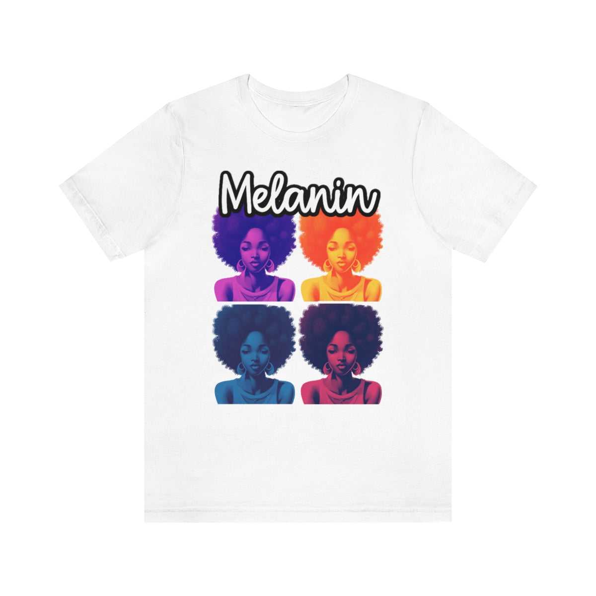 Full Fro Melanin Unisex Tee (4 colors)