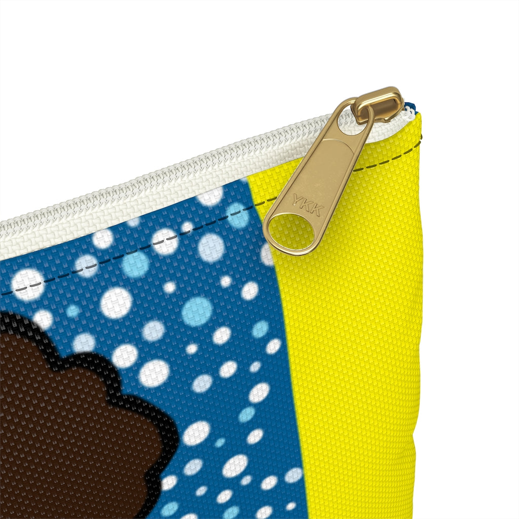 CUTIE KIDS Accessory Pouch YELLOW/BLUE