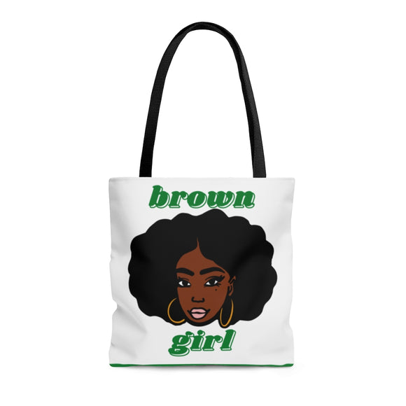 Brown Girl Tote Bag