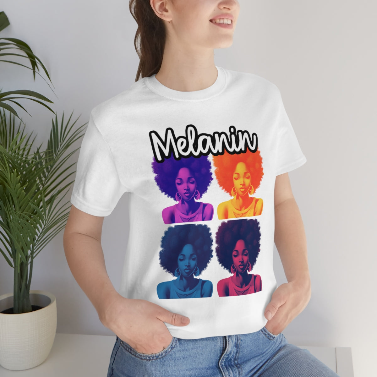 Full Fro Melanin Unisex Tee (4 colors)