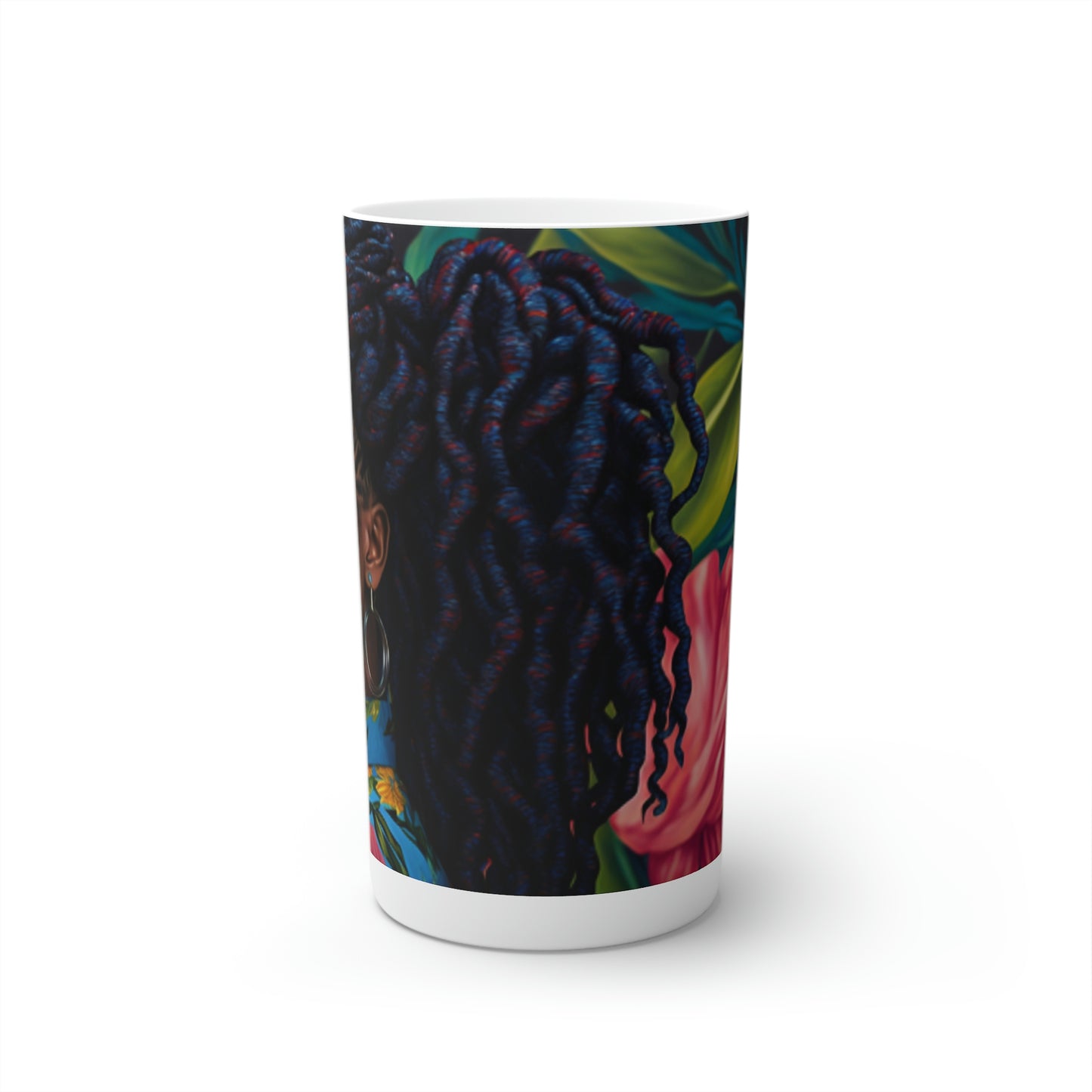 Loc'd Beauty Conical Coffee Mug