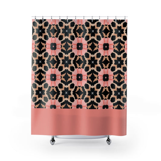 PINK EXOTIC II Shower Curtain