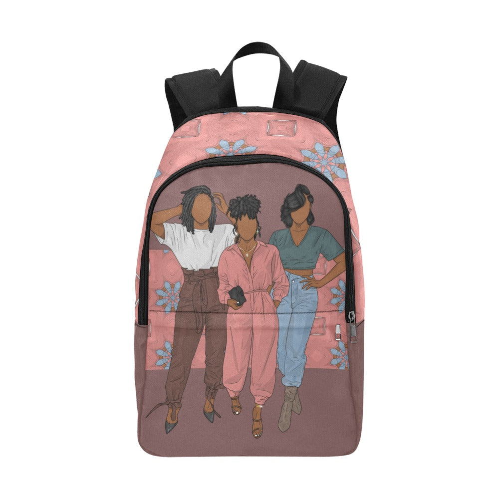 TRES AMIGAS DUSTY MAUVE/PURPLE BACKPACK