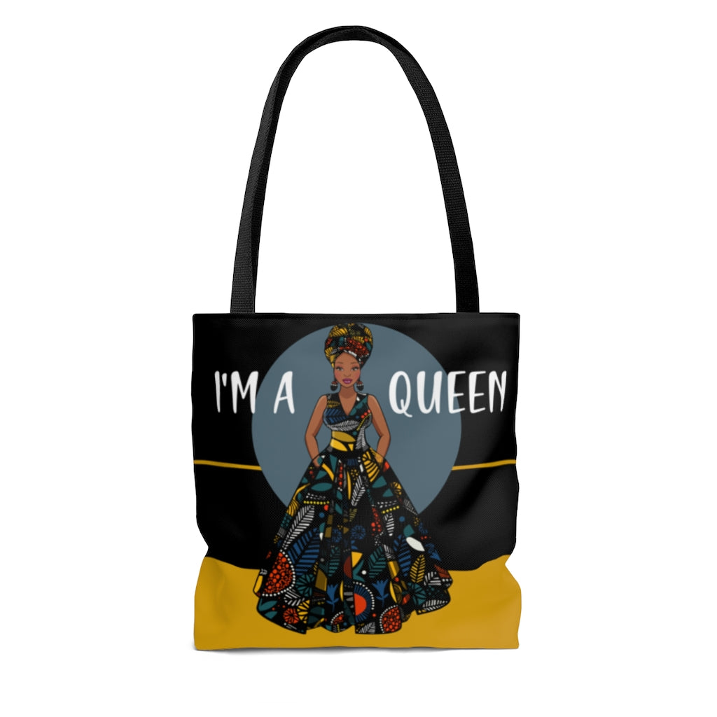 ANKARA Tote Bag (black/gold)