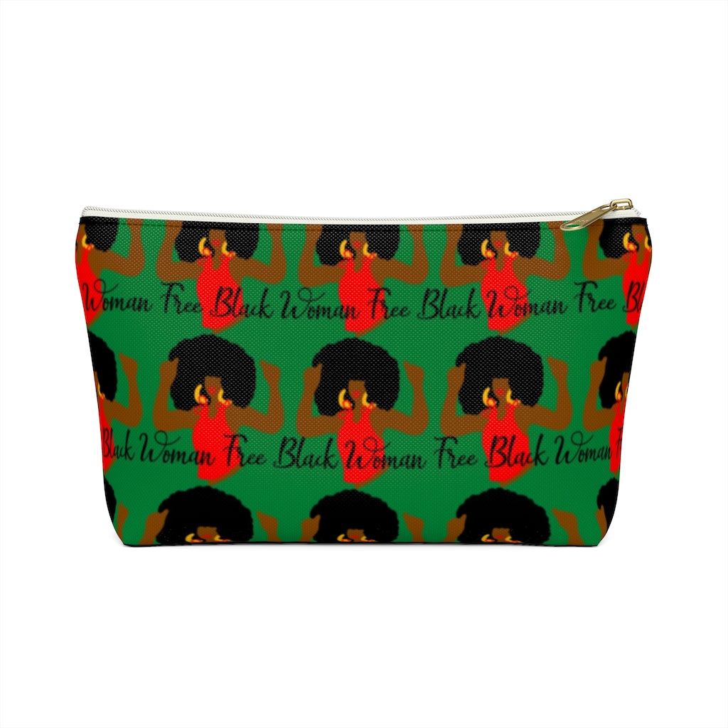 FREE BLACK WOMAN Pouch w T-bottom