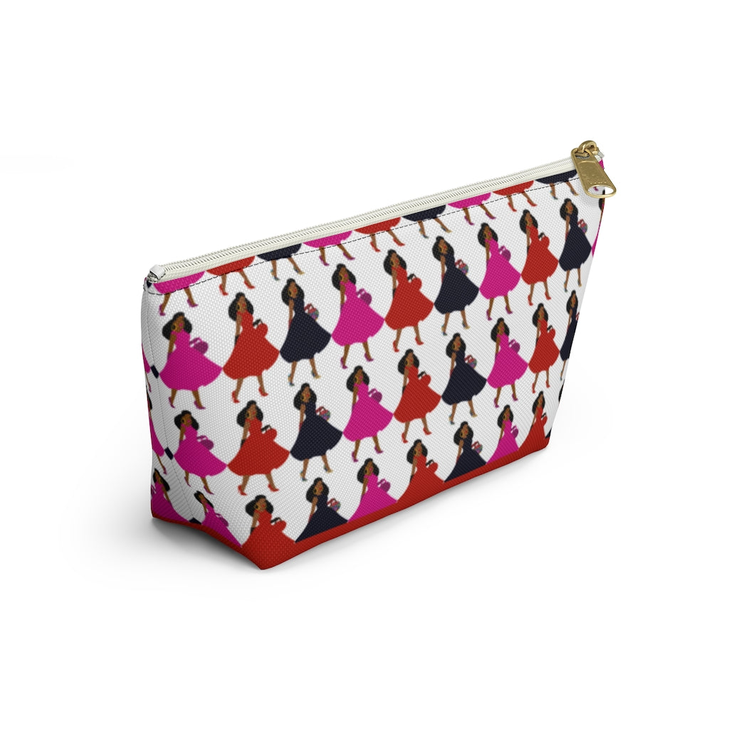 Fanciful Accessory Pouch w T-bottom