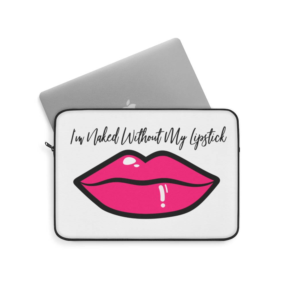 PINK LIPSTICK Laptop Sleeve