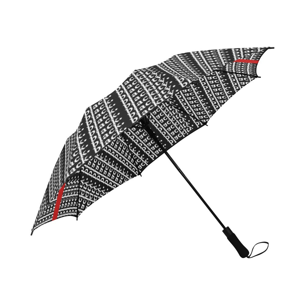 SEMI-AUTOMATIC FOLDABLE UMBRELLA