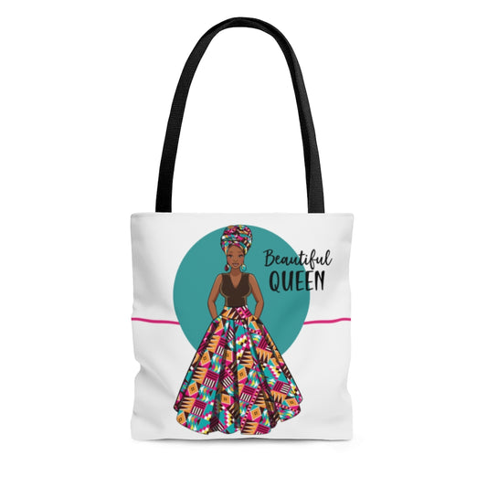 ANKARA Tote Bag (aqua)