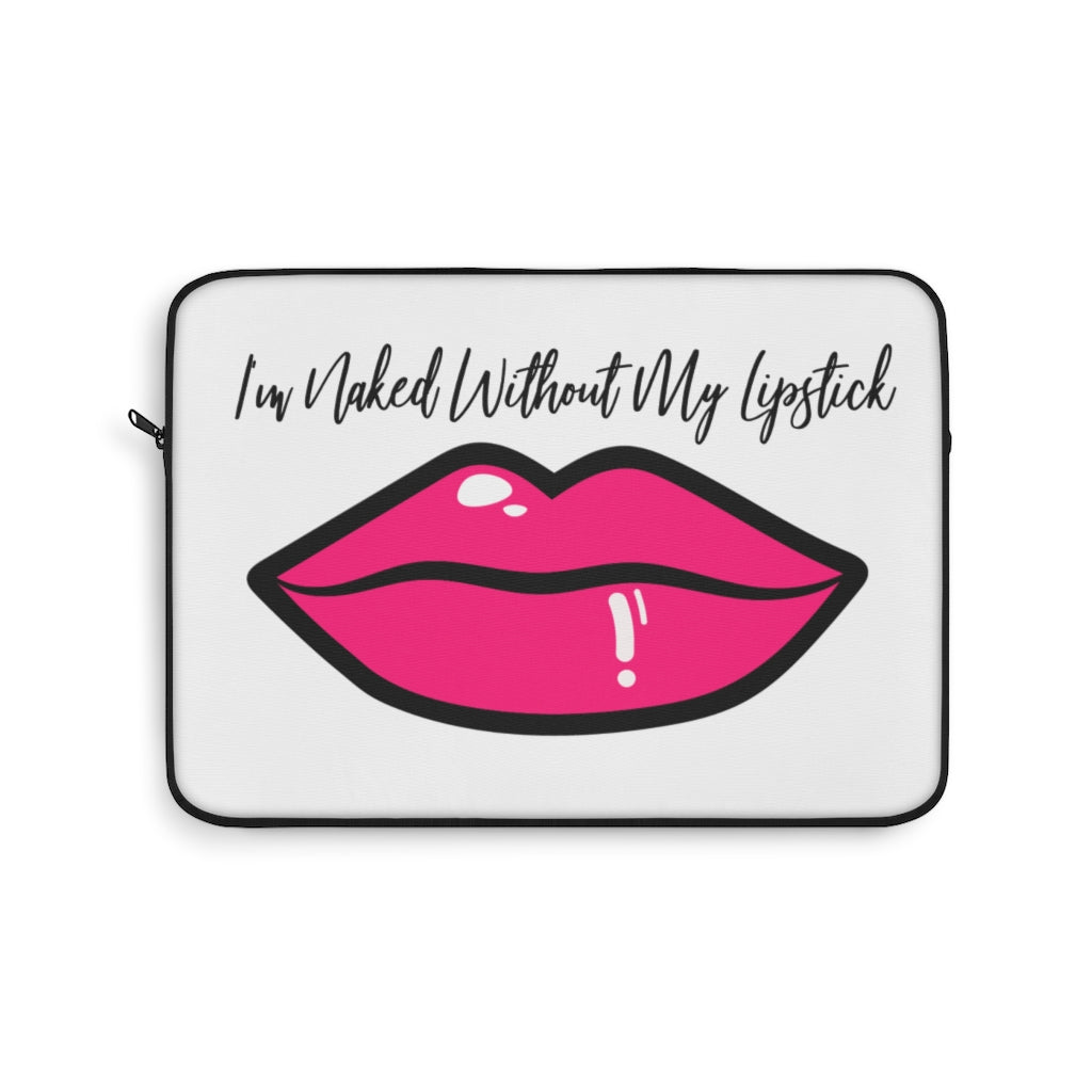 PINK LIPSTICK Laptop Sleeve