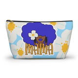 Blue Blooms Mama Accessory Pouch
