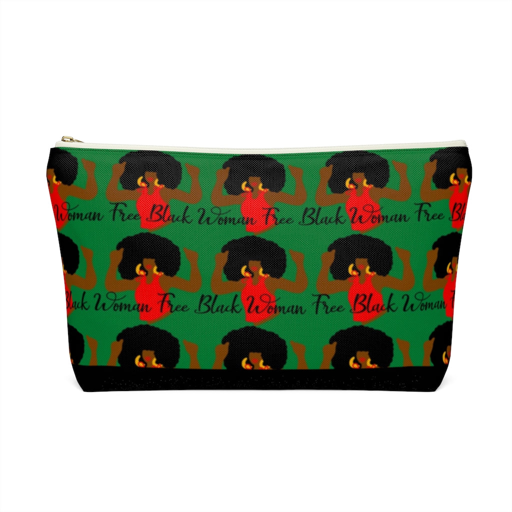 FREE BLACK WOMAN Pouch w T-bottom