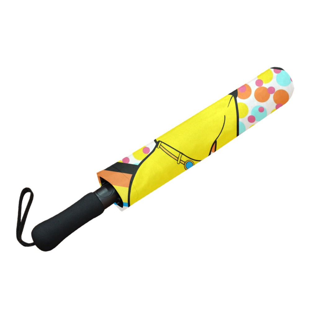 SIGNATURE TCBG BRIGHT SEMI-AUTOMATIC FOLDABLE UMBRELLA