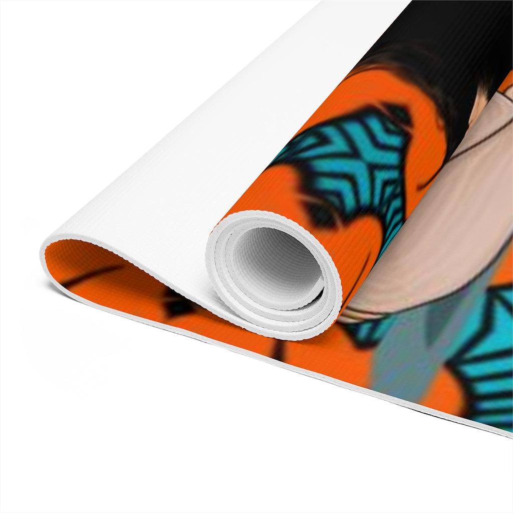 NAMASTE Foam Yoga Mat - BRIGHT ANKARA