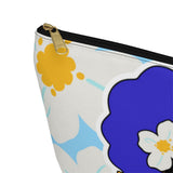 Blue Blooms Mama Accessory Pouch