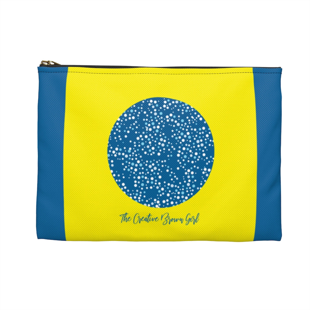 CUTIE KIDS Accessory Pouch YELLOW/BLUE