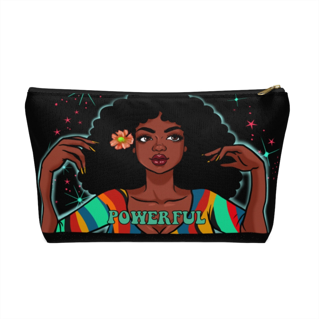 POWERFUL Accessory Pouch w T-bottom