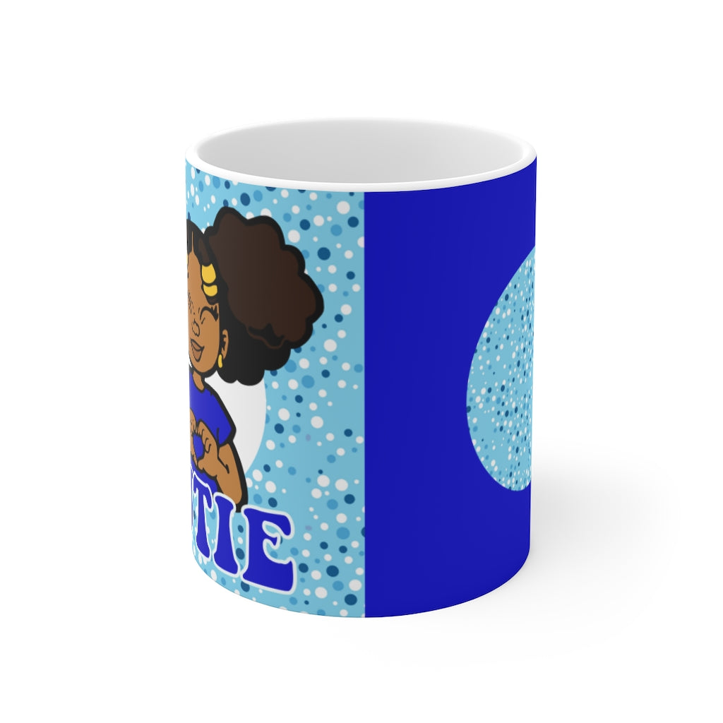 CUTIE KIDS MUG BLUE