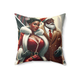 CLAUSES DATE NIGHT Pillow 03: LARGE DECORATIVE 18x18 or 20x20