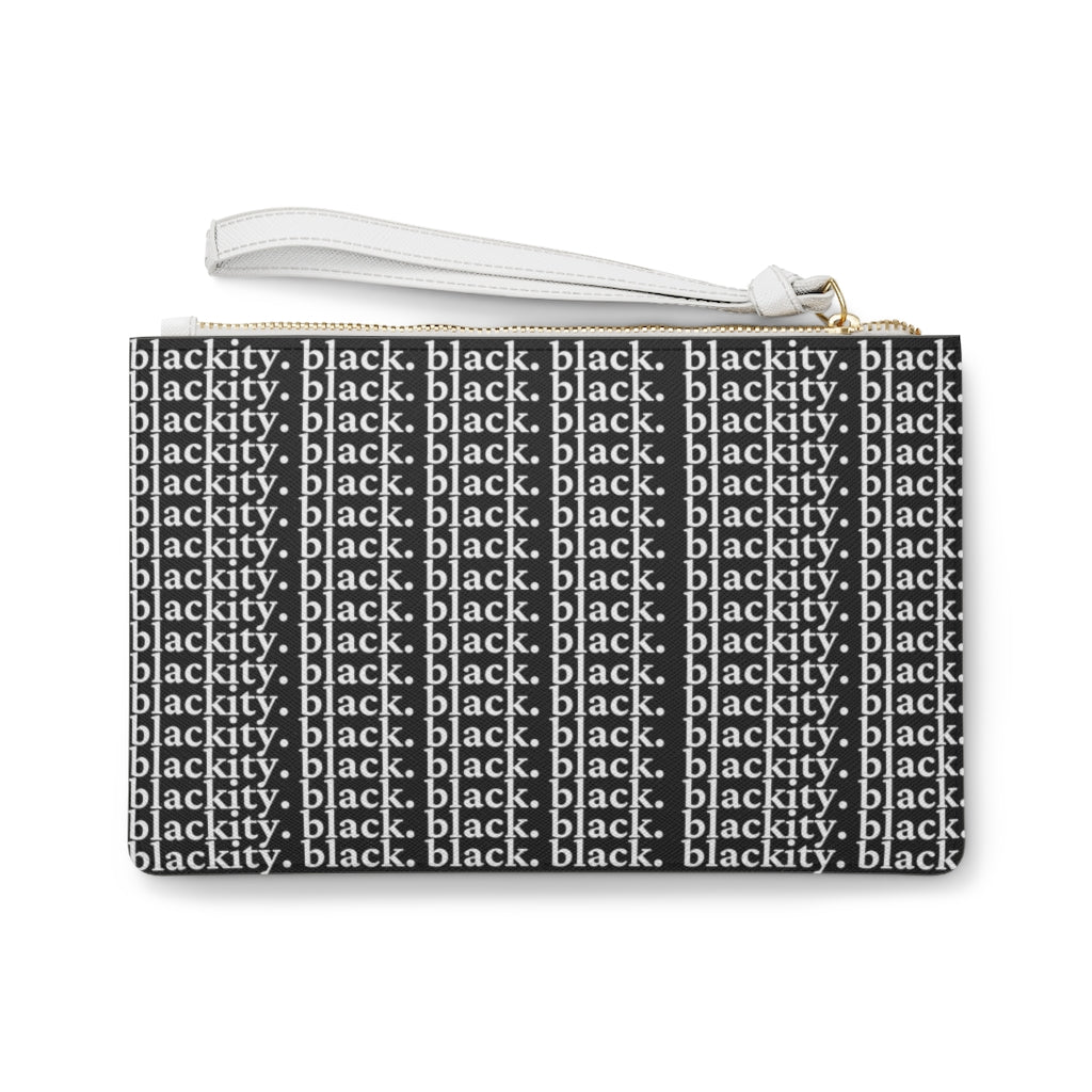 BLACKITY BLACK Clutch Bag