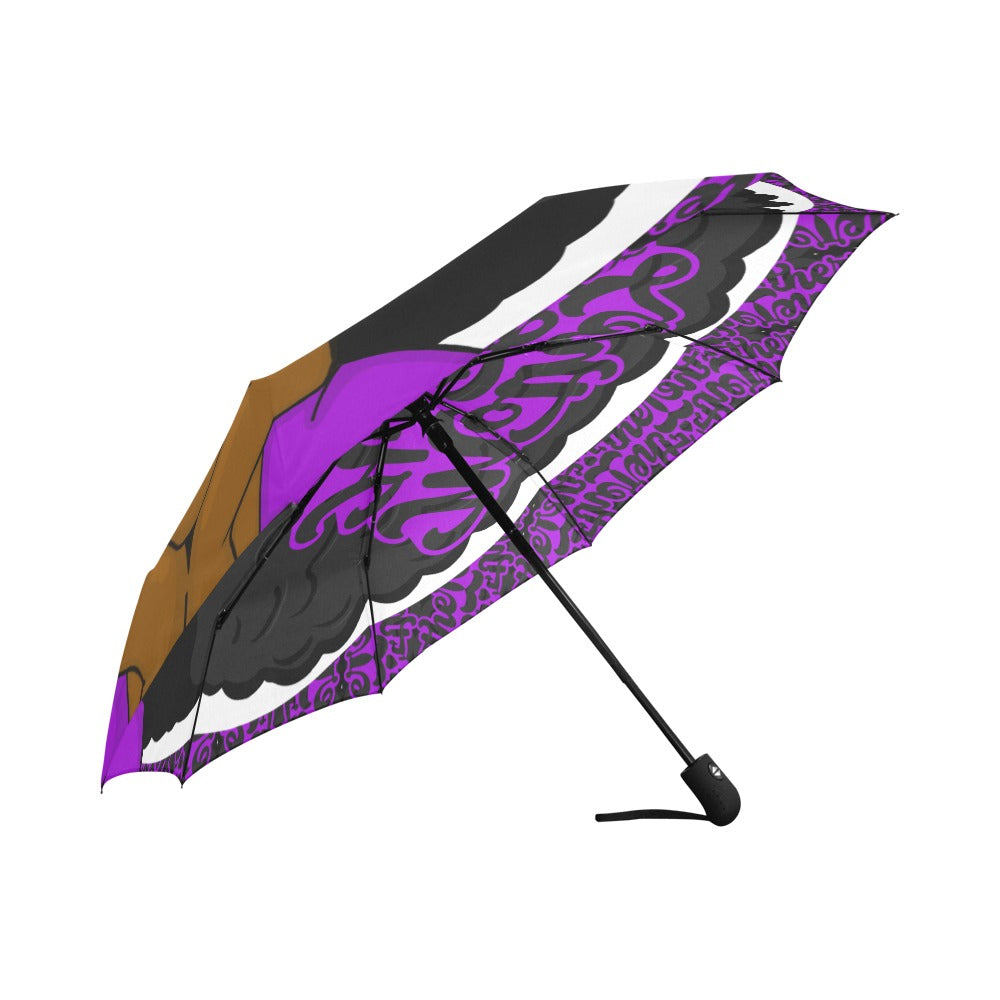 MOTHER HUSTLER SEMI-AUTOMATIC FOLDABLE UMBRELLA