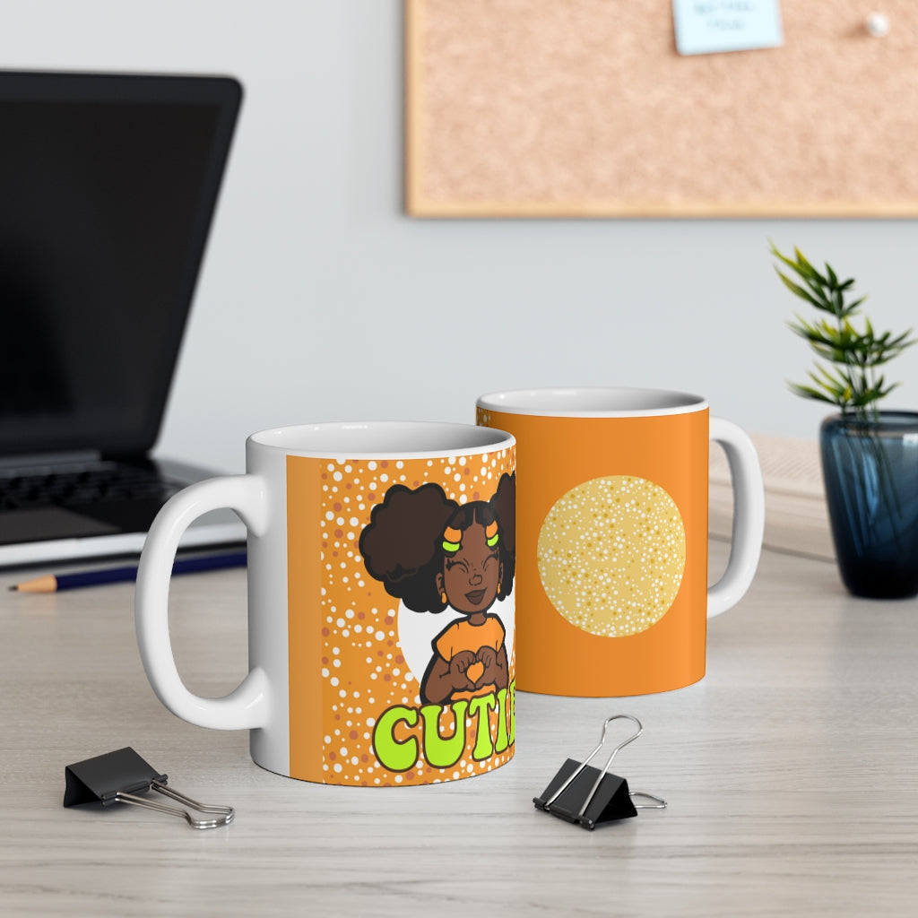 CUTIE KIDS MUG ORANGE