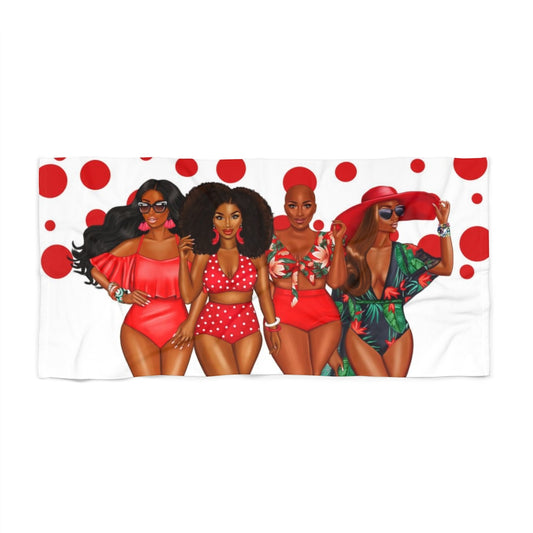 Swim Sisters 13 Beach Towel