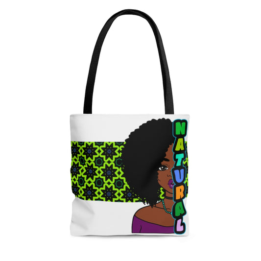 NATURAL HALF Tote Bag