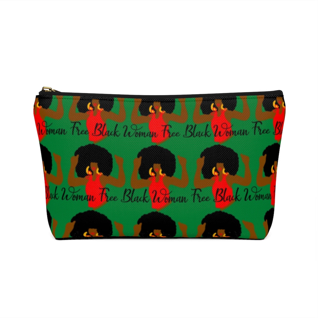 FREE BLACK WOMAN Pouch w T-bottom