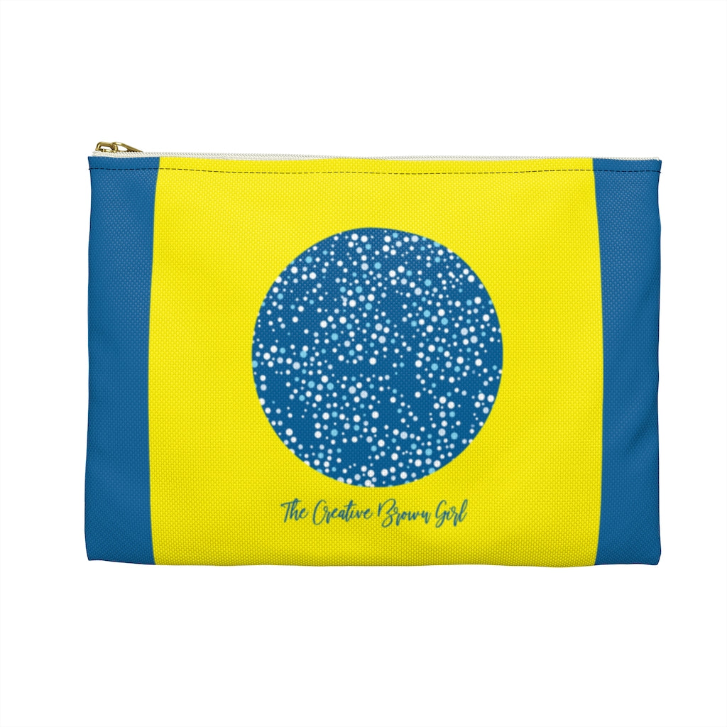 CUTIE KIDS Accessory Pouch YELLOW/BLUE