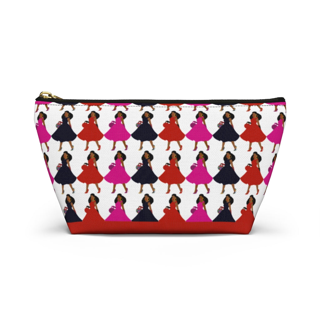 Fanciful Accessory Pouch w T-bottom