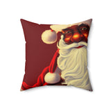 Santa Bro Pillow 01: LARGE DECORATIVE 18x18 or 20x20