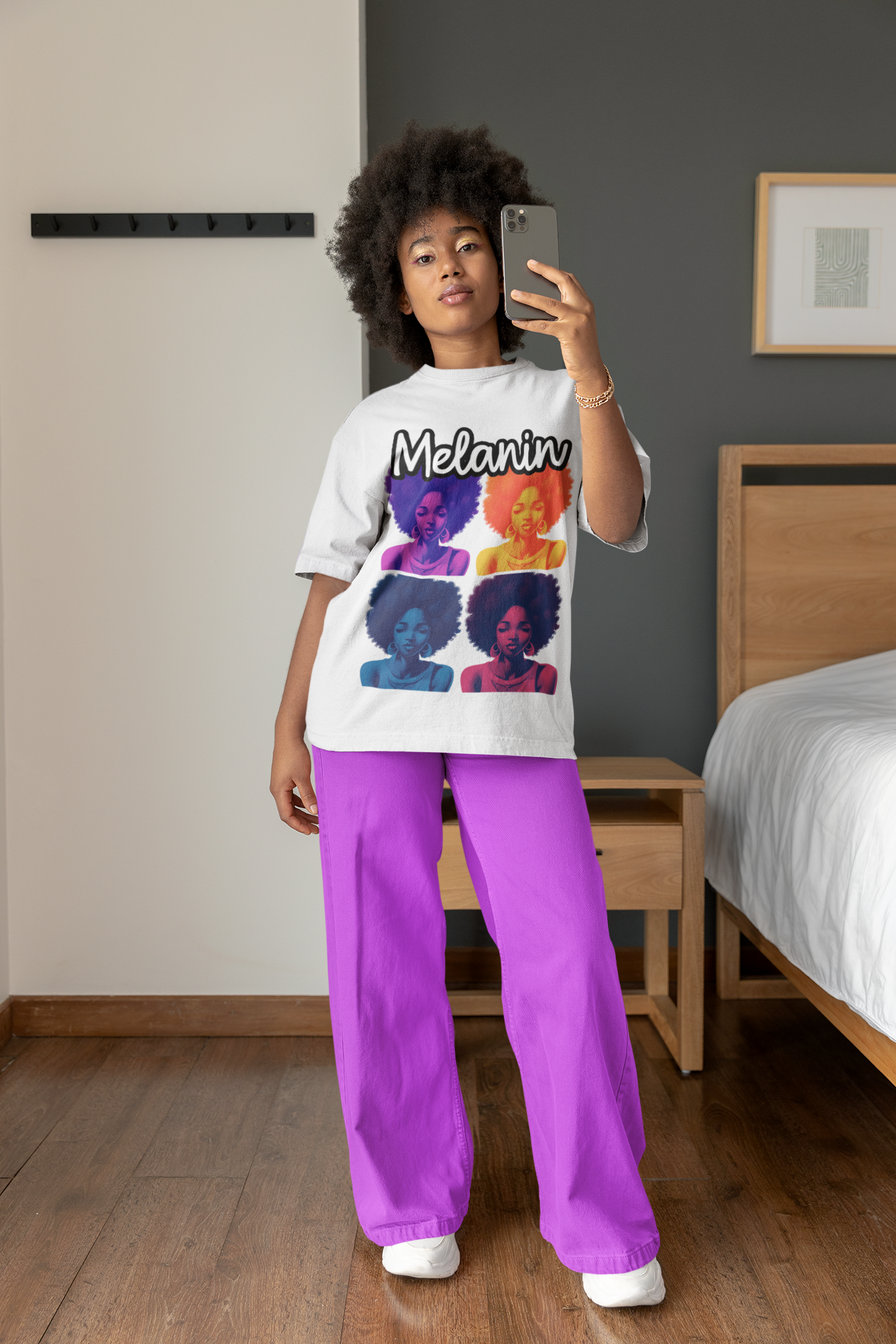 Full Fro Melanin Unisex Tee (4 colors)